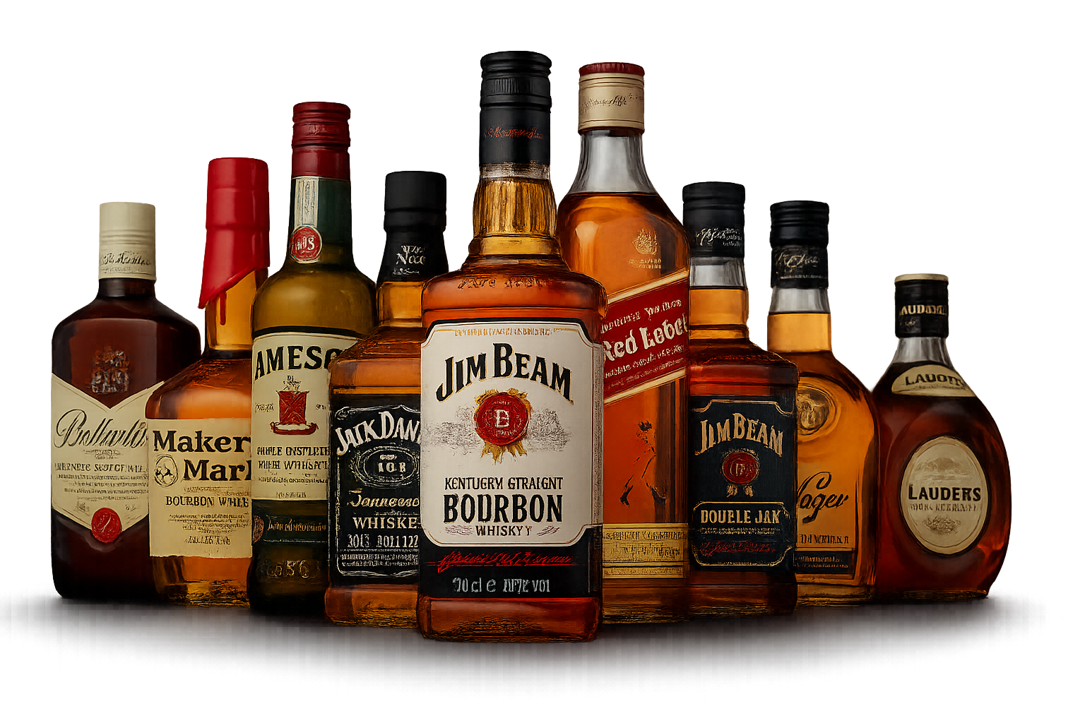 A lit cigar emits smoke next to a poured glass of whiskey.